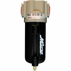 Promo 😀 Milton 1020-8 Heavy Duty Filter Metal Bowl 1/2" NPT 250 PSI 40 Micron 🛒 -Air Compressors & Accessories SHOP 1020 8 UOS