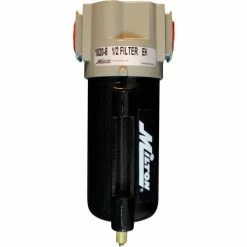 Promo 😀 Milton 1020-8 Heavy Duty Filter Metal Bowl 1/2" NPT 250 PSI 40 Micron 🛒