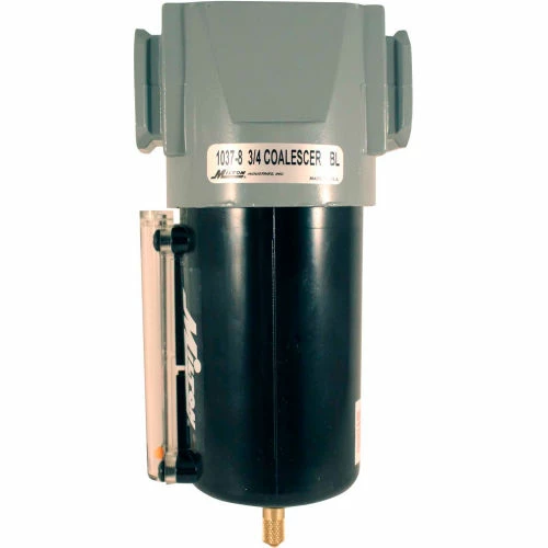 Budget ⌛ Milton 1037-8 Coalescing Filter Metal Bowl 3/4" NPT 250 PSI 0.03 Micron 👍 1 Budget ⌛ Milton 1037-8 Coalescing Filter Metal Bowl 3/4" NPT 250 PSI 0.03 Micron 👍