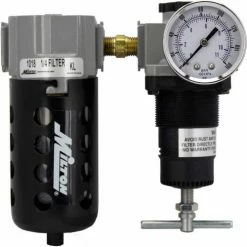 Best Sale 💯 Milton 1106 Deluxe Filter/Regulator Polycarbonate Bowl w/Metal Guard 1/4" NPT 150 PSI 40 Micron 🛒