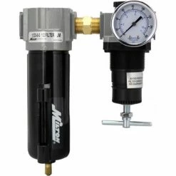 Budget 🔥 Milton 1108 Deluxe Filter/Regulator Metal Bowl 1/2" NPT 250 PSI 40 Micron 🔔