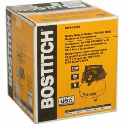 Hot Sale ⌛ Bostitch BTFP02012, PortableElectirc Air Compressor , 0.8 HP, 6 Gallon, Pancake, 2.6 CFM 🤩 -Air Compressors & Accessories SHOP 602296 04