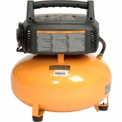 Hot Sale ⌛ Bostitch BTFP02012, PortableElectirc Air Compressor , 0.8 HP, 6 Gallon, Pancake, 2.6 CFM 🤩 -Air Compressors & Accessories SHOP 602296 05
