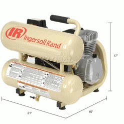 Best reviews of 🎁 Ingersoll Rand P1IU-A9, Portable Electric Air Compressor, 1 HP, 4 Gallon, Twin Stack, 3.2 CFM 🛒 -Air Compressors & Accessories SHOP 634158 dim