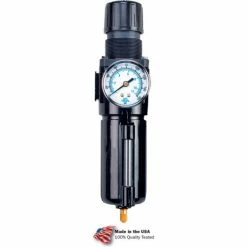 Buy 💯 Arrow Pneumatics Arrow Integral Filter/Regulator With Gauge & Float Drain B752FGW, Zinc Bowl, 1/4" NPT, 175 PSI 🧨