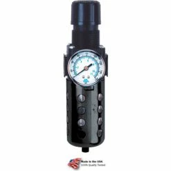 Wholesale ⭐ Arrow Pneumatics Arrow Integral Filter/Regulator With Gauge B754FG, Zinc & Polycarbonate Bowl, 1/2" NPT, 150 PSI 🔥