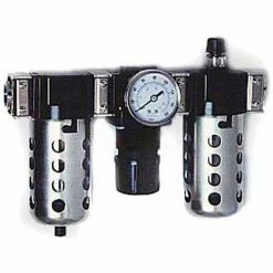 Deals 🤩 Arrow Pneumatics Arrow 3/4" Modular FRL W/End Ports C33356, Gauge, Poly Bowl, Manual & Ultra Fog Lubricator 🥰