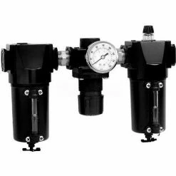 Hot Sale 🧨 Arrow Pneumatics Arrow 3/4" Midflow Series FRL N33376W, Gauge, Metal Bowl W/Sight, Manual 🌟