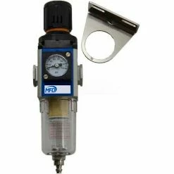 Discount 💯 Bimba-Mead Filter/Regulator MGAFR300-10-SM, Auto Drain, Polycarb. Bowl W/Metal Bowl Guard, 3/8" NPT ❤️