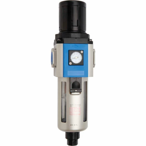 Budget ๐ Bimba-Mead, Filter/Regulator, MGFR400-15-S, 1/2" NPT Ports, Semi-Automatic Drain, Polycarbonate Bowl ๐ฏ 1 Budget ๐ Bimba-Mead, Filter/Regulator, MGFR400-15-S, 1/2" NPT Ports, Semi-Automatic Drain, Polycarbonate Bowl ๐ฏ