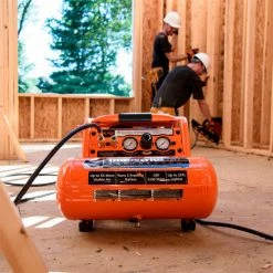 Budget ✨ Industrial Air Contractor 1.7 HP 4 Gallon 225 PSI Pro Crew Air Compressor 🥰 17 Budget ✨ Industrial Air Contractor 1.7 HP 4 Gallon 225 PSI Pro Crew Air Compressor 🥰 -Air Compressors & Accessories SHOP C041I Industrial Air Contractor 4 Gallon Air Compressor 1000x1000 300 DPI Photo LL In Use 7