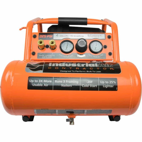 Budget ✨ Industrial Air Contractor 1.7 HP 4 Gallon 225 PSI Pro Crew Air Compressor 🥰 2 Budget ✨ Industrial Air Contractor 1.7 HP 4 Gallon 225 PSI Pro Crew Air Compressor 🥰 - Image 2