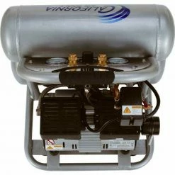 Flash Sale 🎉 California Air Tools CAT-4610S, Portable Elec Air Compressor, 1 HP, 4.6 Gallon, Twin Stack, 2.2 CFM 🔥 -Air Compressors & Accessories SHOP CAT 4610S 5