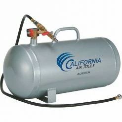 Deals 🥰 California Air Tools AUX05A, 5 Gallon Lightweight(Rust Free) Portable Aluminum Air Tank, Horizontal 🔔 -Air Compressors & Accessories SHOP CAT AUX05A 5