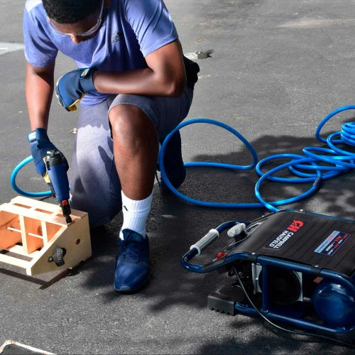 Best Pirce 💯 Campbell Hausfeld® DC010500, Quiet Air Suitcase Compressor, 0.7 HP, 1.3 Gallon, 1.2 CFM ❤️ 6 Best Pirce 💯 Campbell Hausfeld® DC010500, Quiet Air Suitcase Compressor, 0.7 HP, 1.3 Gallon, 1.2 CFM ❤️ - Image 6