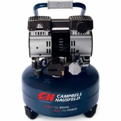 Top 10 😍 Campbell Hausfeld® DC060500, Quiet Air Compressor,1 HP, 6 Gallon, Pancake, 2.4 CFM 😉