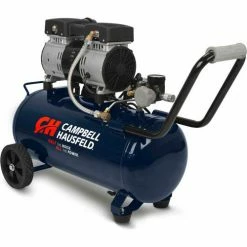 Best reviews of 😀 Campbell Hausfeld® DC080500, Quiet Air Portable Compressor, 1 HP, 8 Gal, Horizontal, 2.4 CFM 🎁
