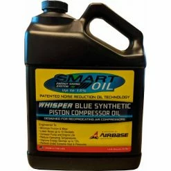 Best Sale ✔️ Airbase By EMAX EMAX Smart Oil - Piston CompressorWhisper Blue- Synthetic - Gallon 😀