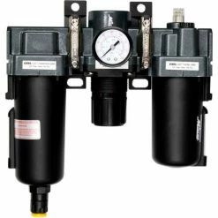 Brand new ๐ฅฐ Exelair EX45FRL40A-04M Filter/Regulator/Lubricator Metal Bowl 1/2" NPT 145 PSI 40 Micron ๐งจ