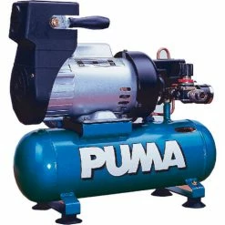 Flash Sale 🛒 Puma LA5706, Portable Electric Air Compressor, 1 HP, 1.5 Gallon, Hot 🐶 Dog, 2.2 CFM 👍