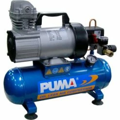 Promo 😉 Puma PD1006, Portable Electric Air Compressor, 0.75 HP, 1.5 Gallon, Hot 🐶 Dog, 1.36 CFM 🔔