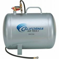 Hot Sale 😍 California Air Tools AUX10A, 10 Gallon Lightweight(Rust Free) Portable Aluminum Air Tank, Horizontal 😍 -Air Compressors & Accessories SHOP RNI CAT AUX10A