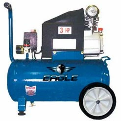 New 🛒 Eagle 653036L, Portable Electric Air Compressor, 3 HP, 6.5 Gallon, Horizontal, 3.0 CFM 🎁