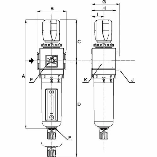 Hot Sale ✔️ Cejn® Model 652 Air Treatment Filter & Regulator W/ 25 µm Filtration 🔥 2 Hot Sale ✔️ Cejn® Model 652 Air Treatment Filter & Regulator W/ 25 µm Filtration 🔥 - Image 2