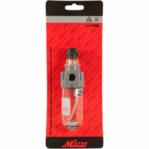 Top 10 😀 Milton S-1150 Mini Lubricator Polycarbonate Bowl 1/4" NPT 150 PSI 1 oz. Bowl ✔️ 2 Top 10 😀 Milton S-1150 Mini Lubricator Polycarbonate Bowl 1/4" NPT 150 PSI 1 oz. Bowl ✔️ - Image 2